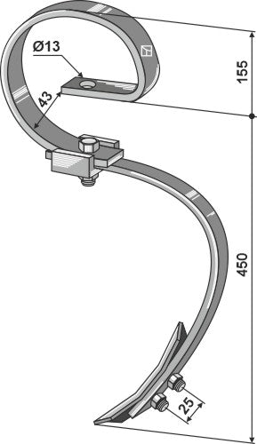 Haravan piikki ja kynnön