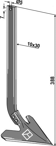 Tine komplett med aksje