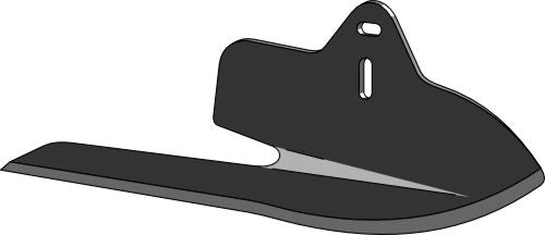 Vinklad vinge, delad lelievre – vänster