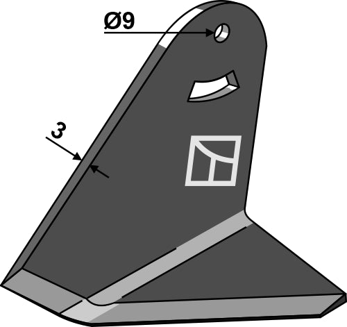 Planeetan terä - vasen
