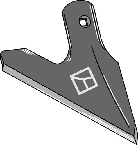 Fogfräs 120 mm – halvskruvad höger