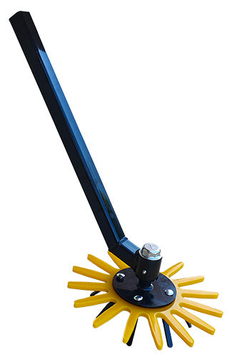 Fingerogräsrensare Ø370 mm komplett med skaft – vänster