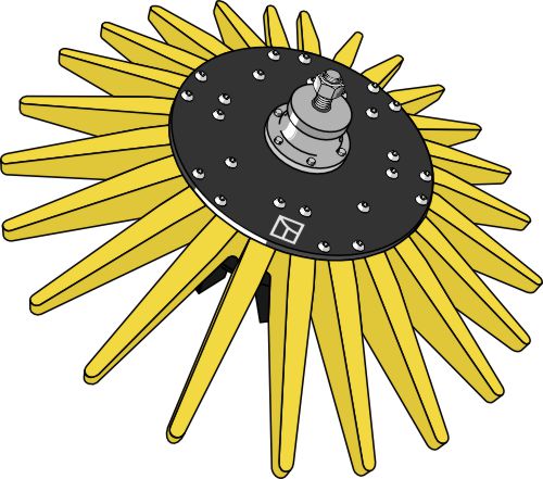 Fingerogräsrensare Ø700 mm