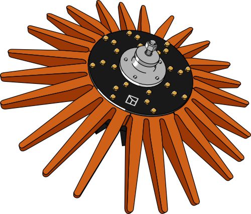 Fingerogräsrensare Ø950 mm