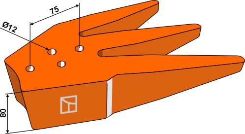 Fingerogräsrensare Ø950 mm