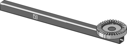 Monteringsarm med tvättskåp