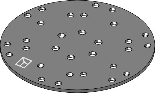 Kopplingsskiva Ø340 mm