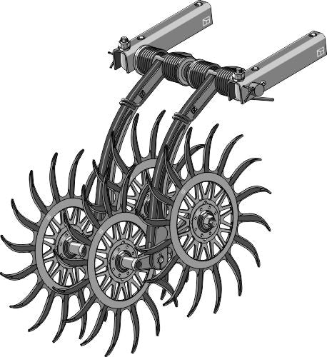 Rotary Hoe Unit, komplett.