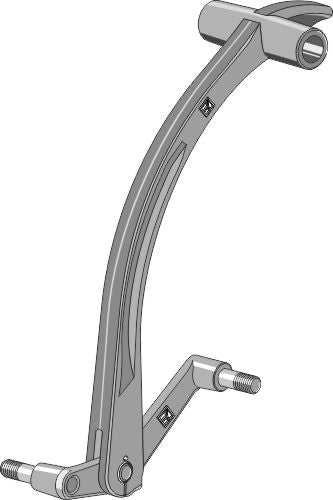 Monteringsarm for rotorhakke med kompensatorstang