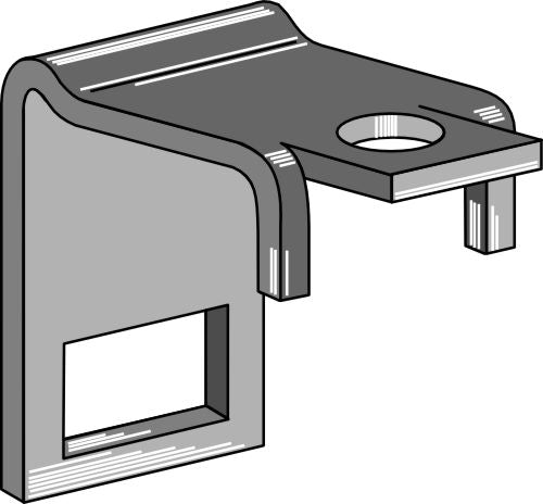 Klämma för tand 32x10