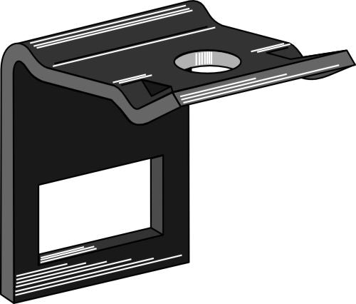 Klämma för tand 70x12