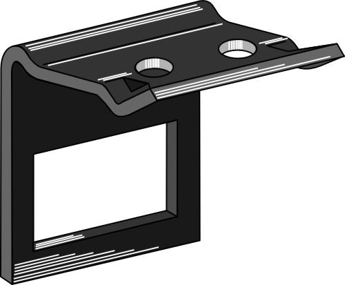 Klämma för tand 100x14 med förstärkningsfjäder 100x12