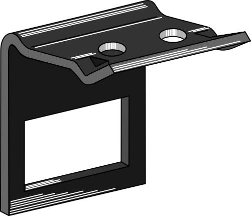Klämma för tand 100x14 med förstärkningsfjäder 100x12