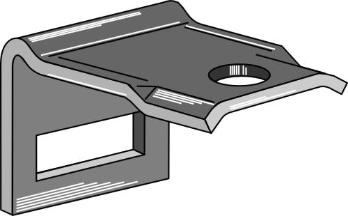 Klämma för tand 45x10