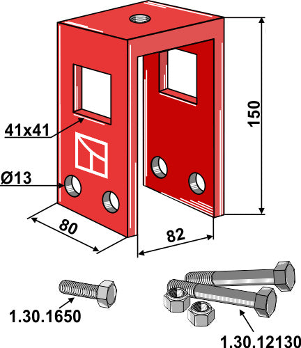 Hållaranordning kompl.