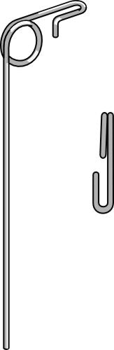 Följande tand Ø4 mm