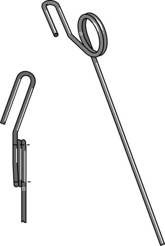 Following tine Ø7mm