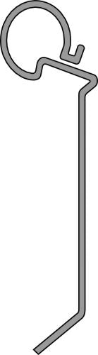 Följande tand Ø6 mm, höger