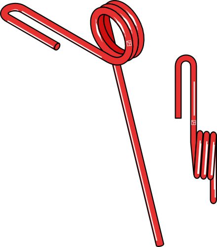 Följande tand Ø8 mm