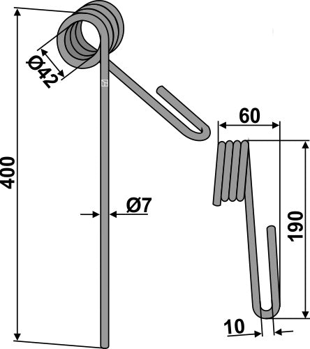 Seuraava piikki Ø7 mm