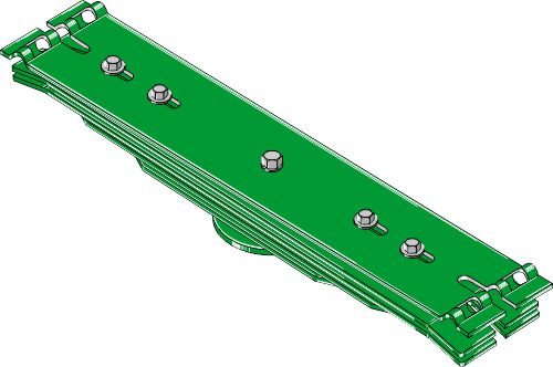 Bladfjedre - 5 lag 770 mm