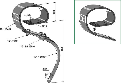 Vårpinne David-system