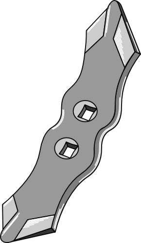 Vändbar för vinodling 265 mm