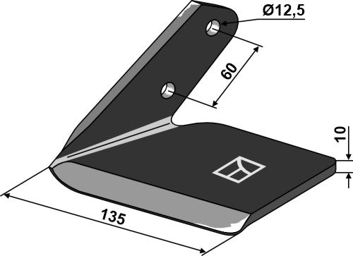 Replacement wing - left
