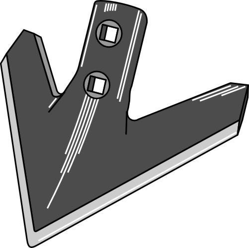 Gåsfotsskär 180 mm