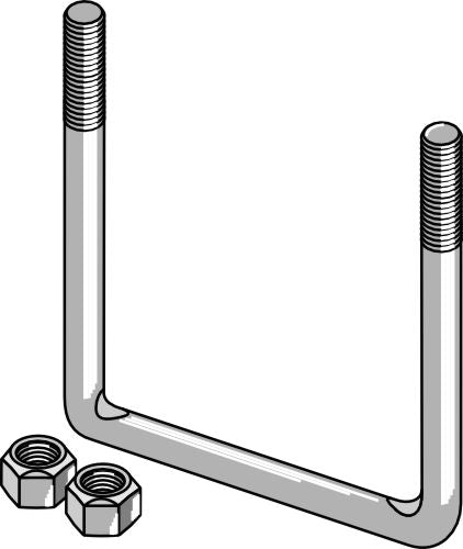 Stigbøjlebolt - M14