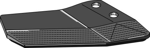 Reservevinger - hardmetallbelagt - bakside - høyre