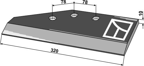 Ersättningsvingar - vänster (gammal modell)