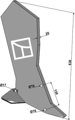 Dybpløjningsskær Flatliner