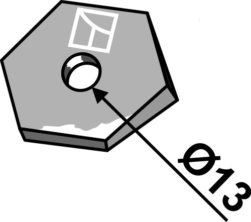 Justerer for deflektorplate