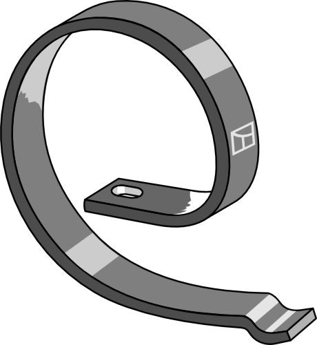 Förstärkningsfjäder för stensamlare