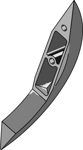 Trailing shoe distributor for slurry