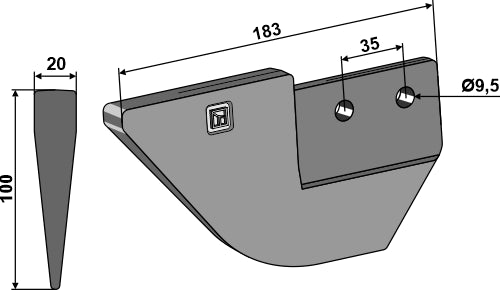 Delning för slurryinjektion