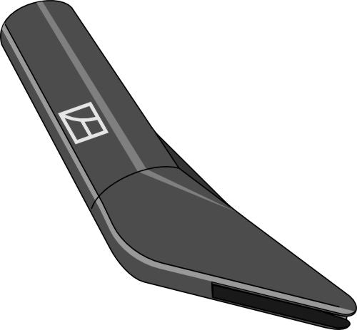 Rubber slurry nozzle