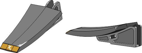 Feie for underjordingstind - Hardmetall