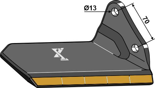 Reservevinge - Hardmetall - høyre