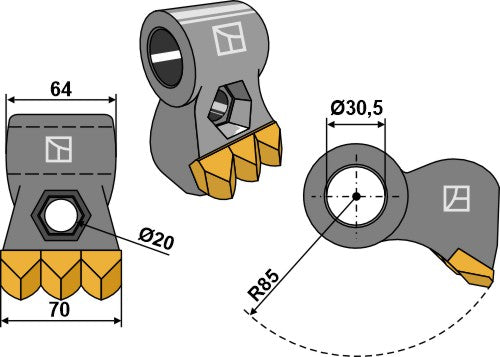 Karsimavasara - Kova metalli