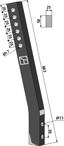 Dybpløjningsskær CultiPress