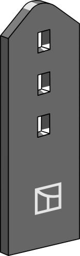 Wearing part - Powder coated