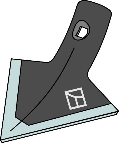 Gåsfotsskär 140 mm - DURAFACE