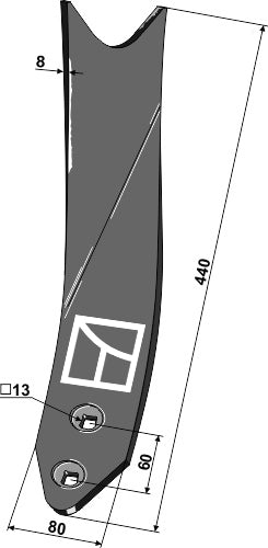 Vägvisningsskylt - höger