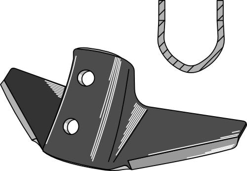 Stubbskjær for Kongskilde system 285mm