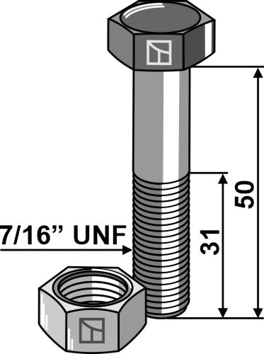 Bult 7/16'' UNF