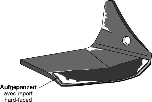Stubble share - right