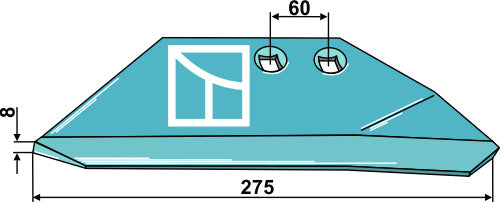 Erstatningsvinger - højre