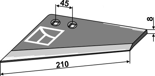 Vaihtosiivet - vasen